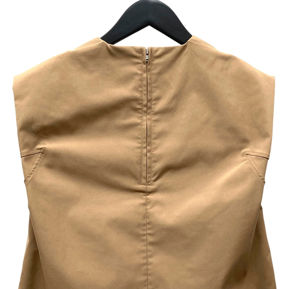 HYKE ノースリーブ ブラウントップス HYKE(ハイク) TASLAN TWILL SLEEVELESS TOPノースリーブブラウス
