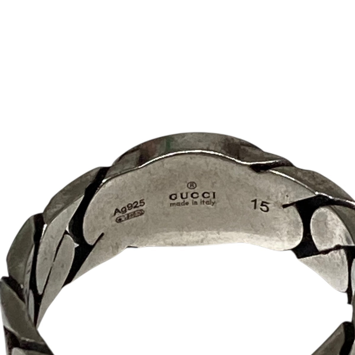 GUCCI リング　Ag925 15号 GUCCI(グッチ) リング シルバー サイズ 15号｜【公式】カインド