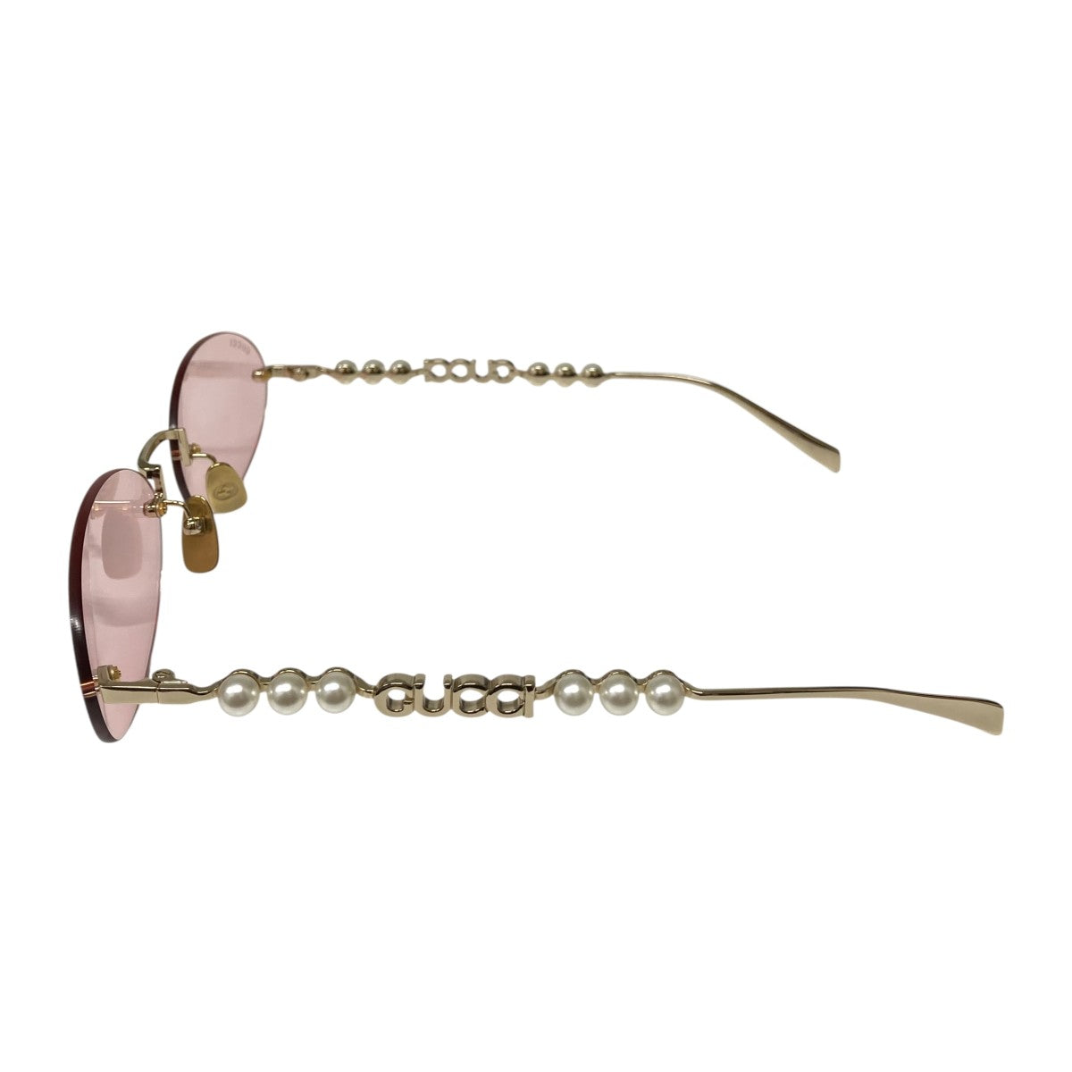 GUCCI(グッチ) サングラスGG1922S GG1922S ピンク×ゴールド