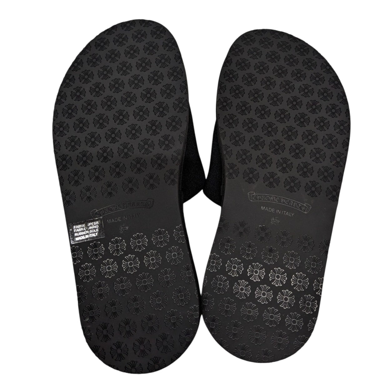 CHROME HEARTS(クロムハーツ) HOTEL SLIPPERスリッパ ブラック サイズ