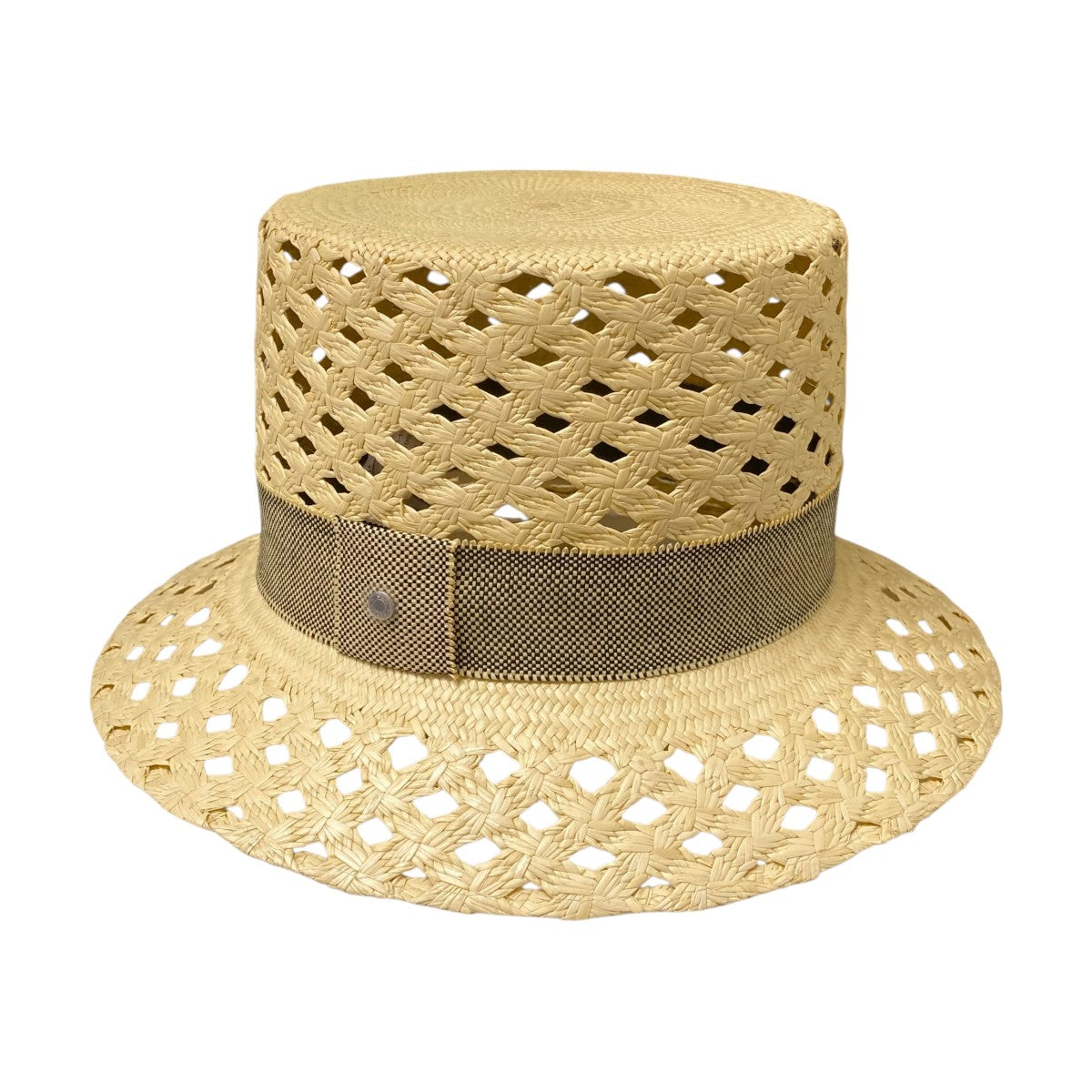 HERMES CHAPEAU FEMME ELEONORA PANAMA麦わら帽子221034N 古着・中古-1枚目のアイテム画像