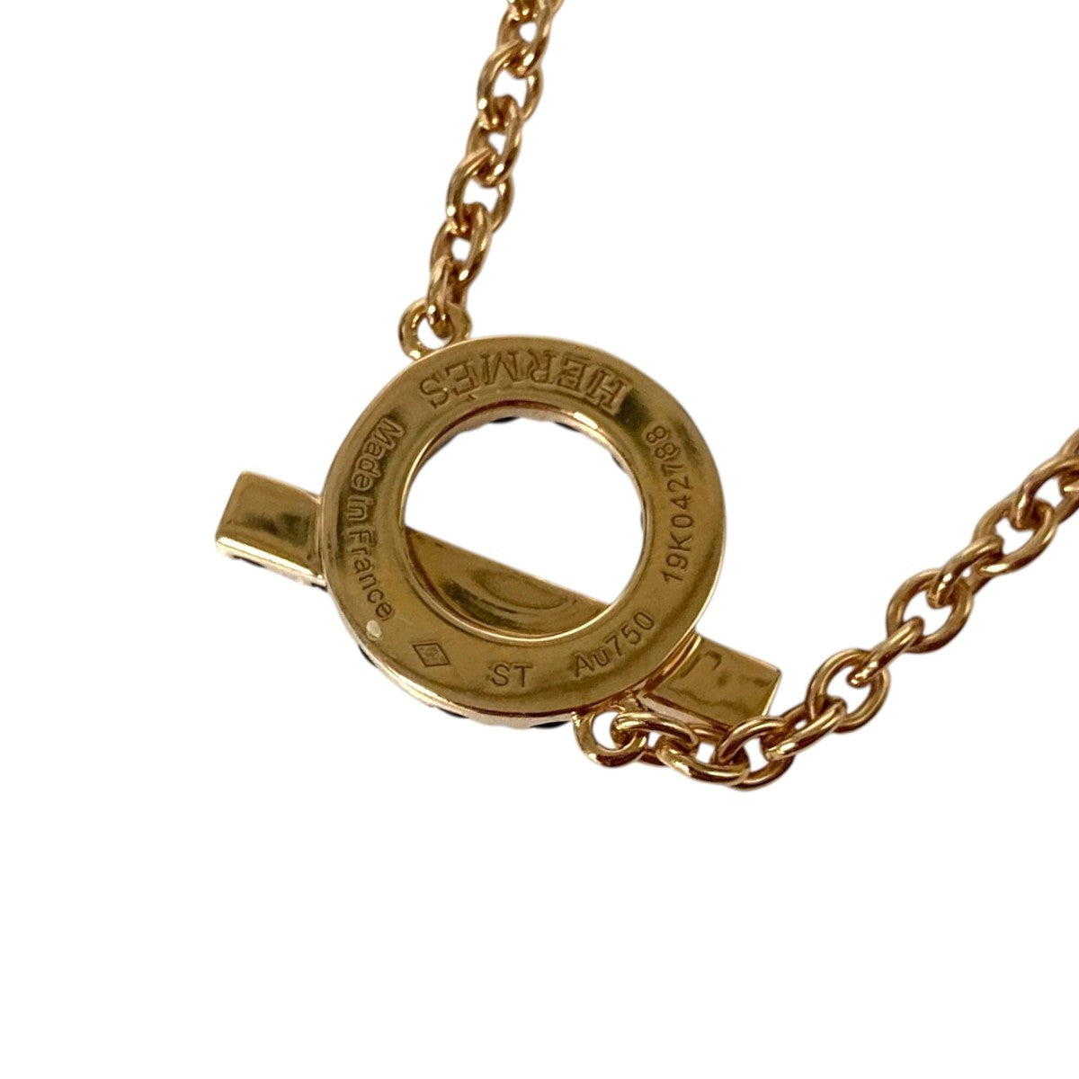 HERMES(エルメス) Finesse Bracelet ブラックスピネルブレスレット