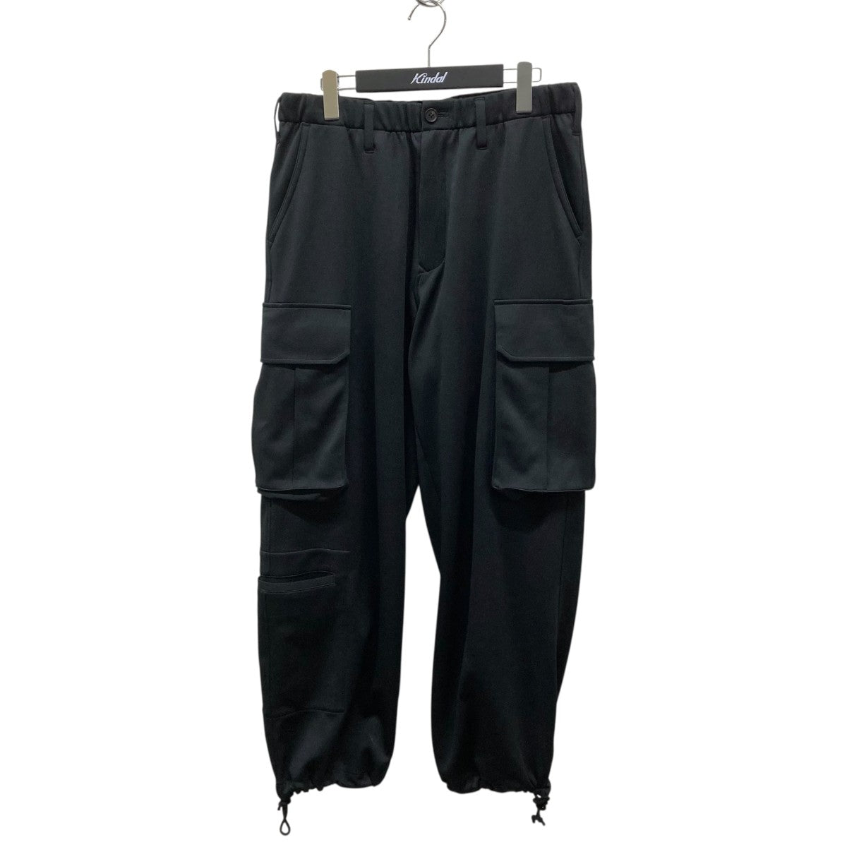 B Yohji Yamamoto サルエルカーゴパンツ　ヨウジヤマモト YOHJI YAMAMOTO 24SS PANTS WITH SIDE POCKET | HUES 福岡