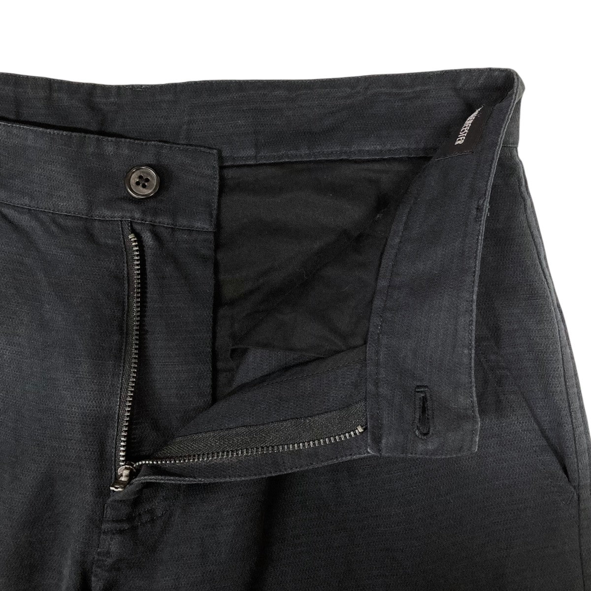 ANN DEMEULEMEESTER(アンドゥムルメステール) スラックス ブラック