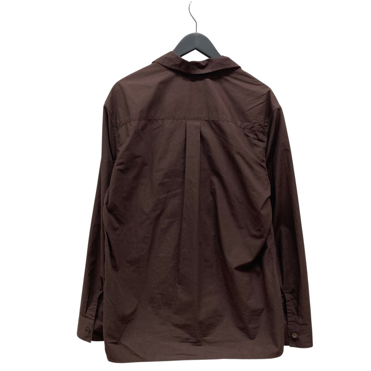 OUR LEGACY(アワーレガシー) DUO SHIRT Hefty Brown Coarse Poplin長袖