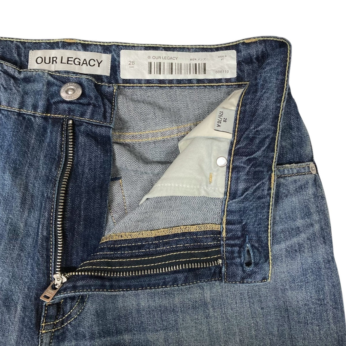 OURLEGACY アワーレガシー　24SS Vast Cut Our Legacy - Vast Cut Vintage Rubber Repair Denim