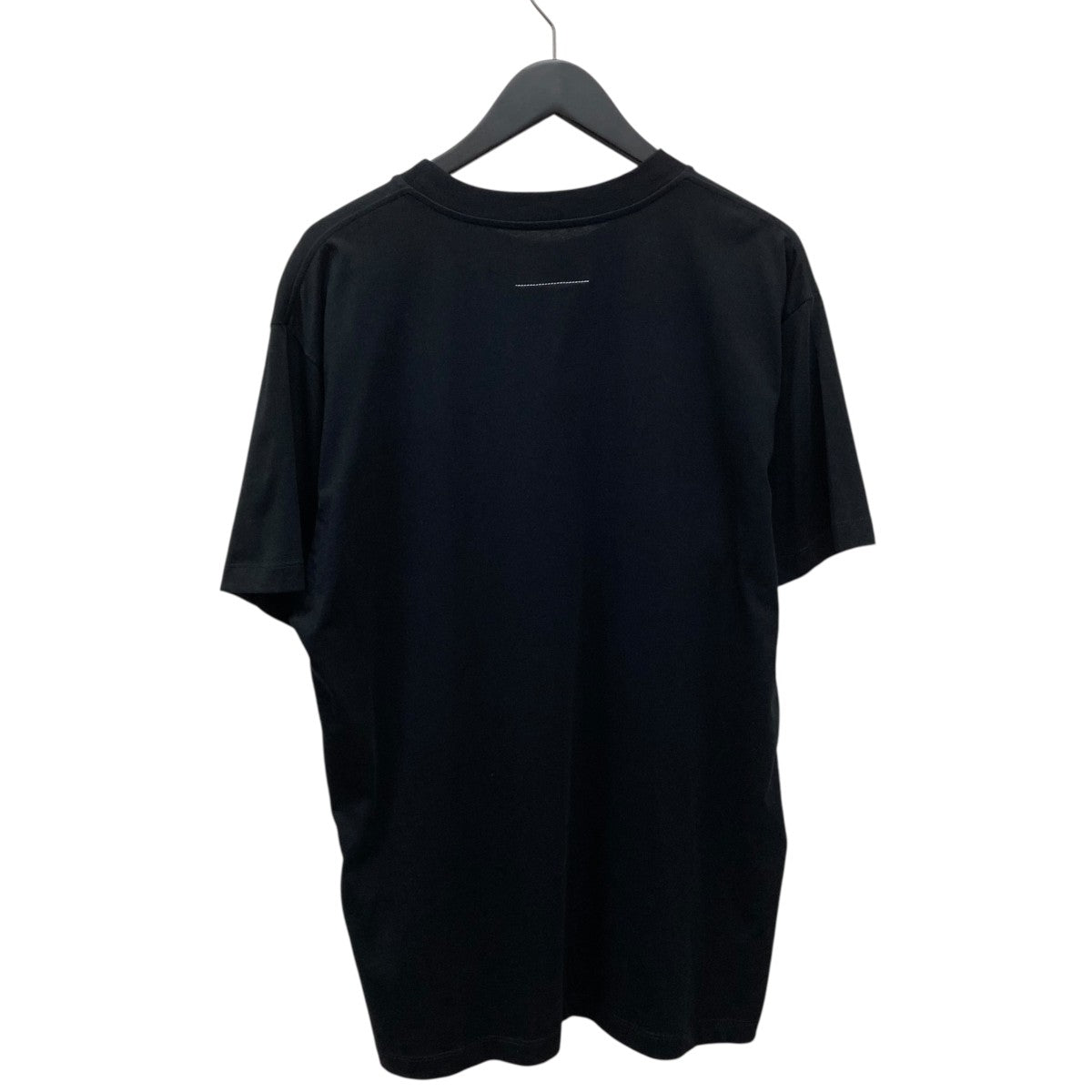 のえまる　新品　Margiela ブラック Tシャツ　日本サイズＳ相当 MM6 Maison Margiela(マルタンマルジェラ) 25SS半袖Tシャツ