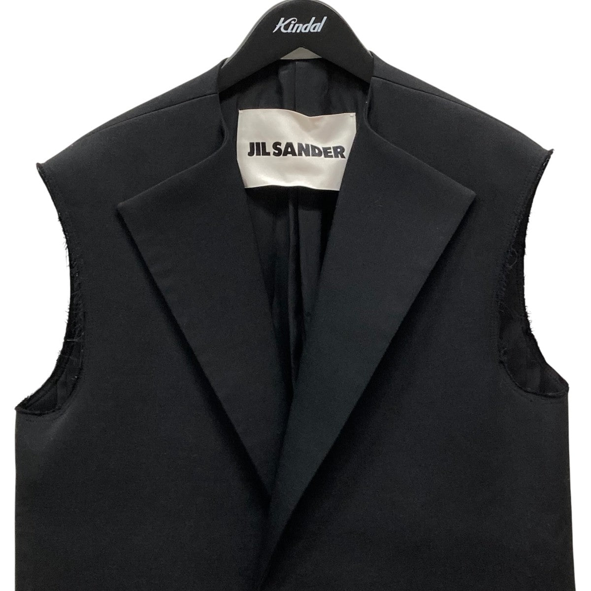 JIL SANDER(ジルサンダー) 23SSVIRGIN WOOL TAILORED VESTベスト