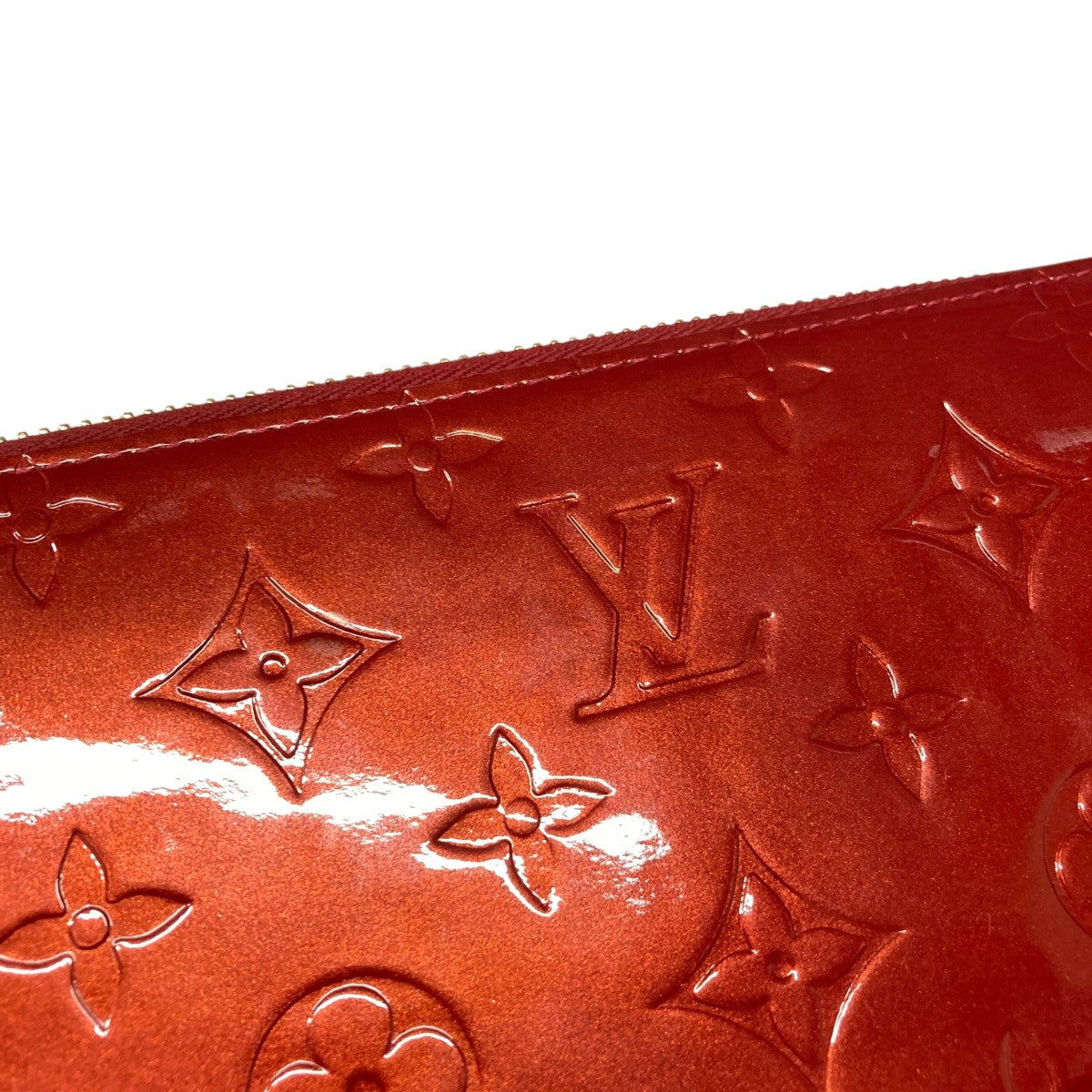 ルイヴィトン 長財布 ジッピーウォレット ヴェルニ モノグラム M90200 LOUIS VUITTON(ルイヴィトン) モノグラム・ヴェルニ ジッピー