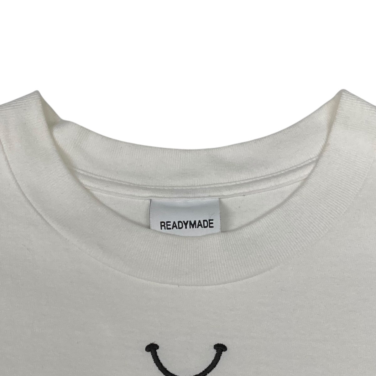 READYMADE(レディメイド) SS T-SHIRT SMILE半袖TシャツRE-CO-WH