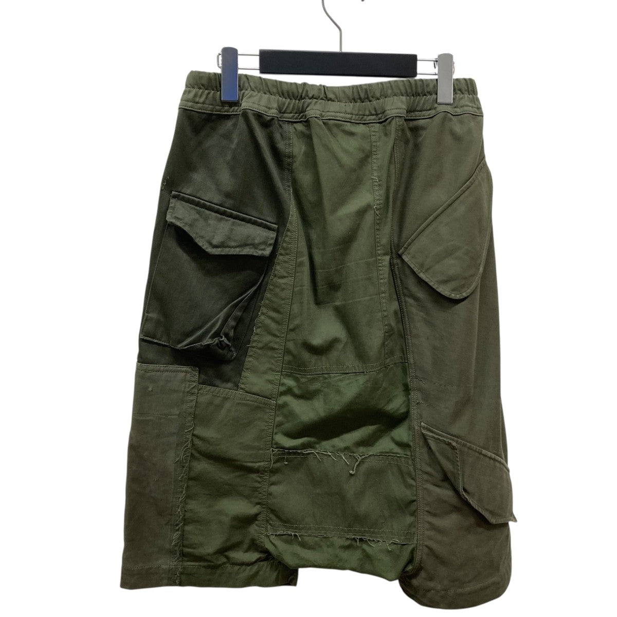イサムカタヤマバックラッシュ ハーフカーゴパンツ/ショートパンツ S 日本製 ISAMUKATAYAMA BACKLASH - BACKLASHバックラッシュレザーカーゴ