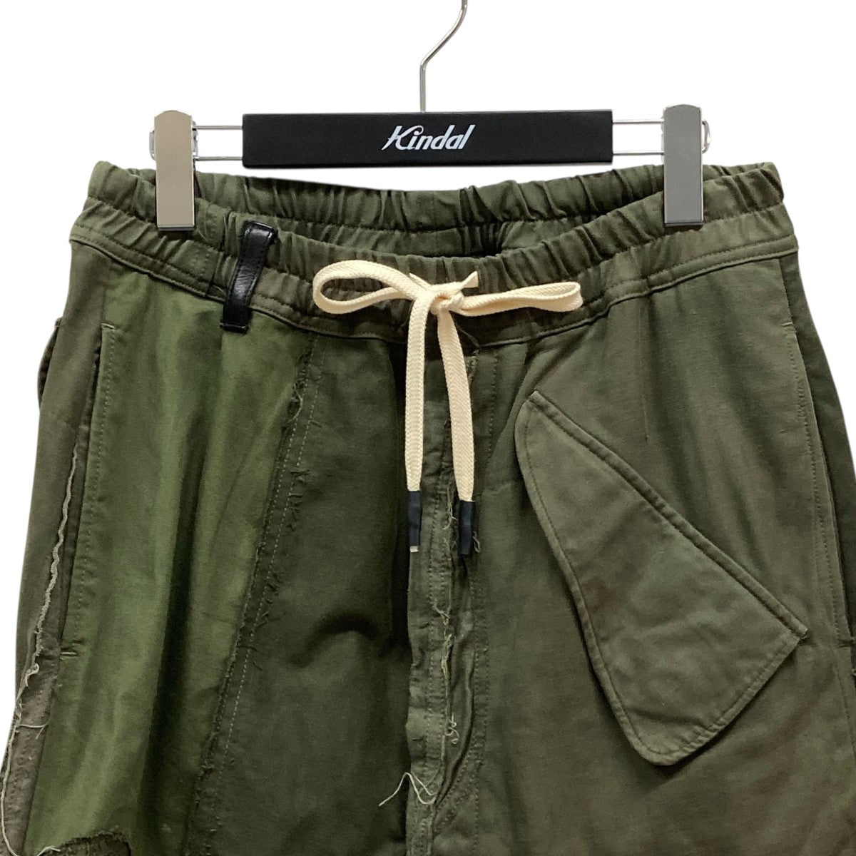 バックラッシュ BACKLASH ISAMU KATAYAMA  サルエル ISAMU KATAYAMA BACKLASH - サルエル ストレッチデニムパンツ