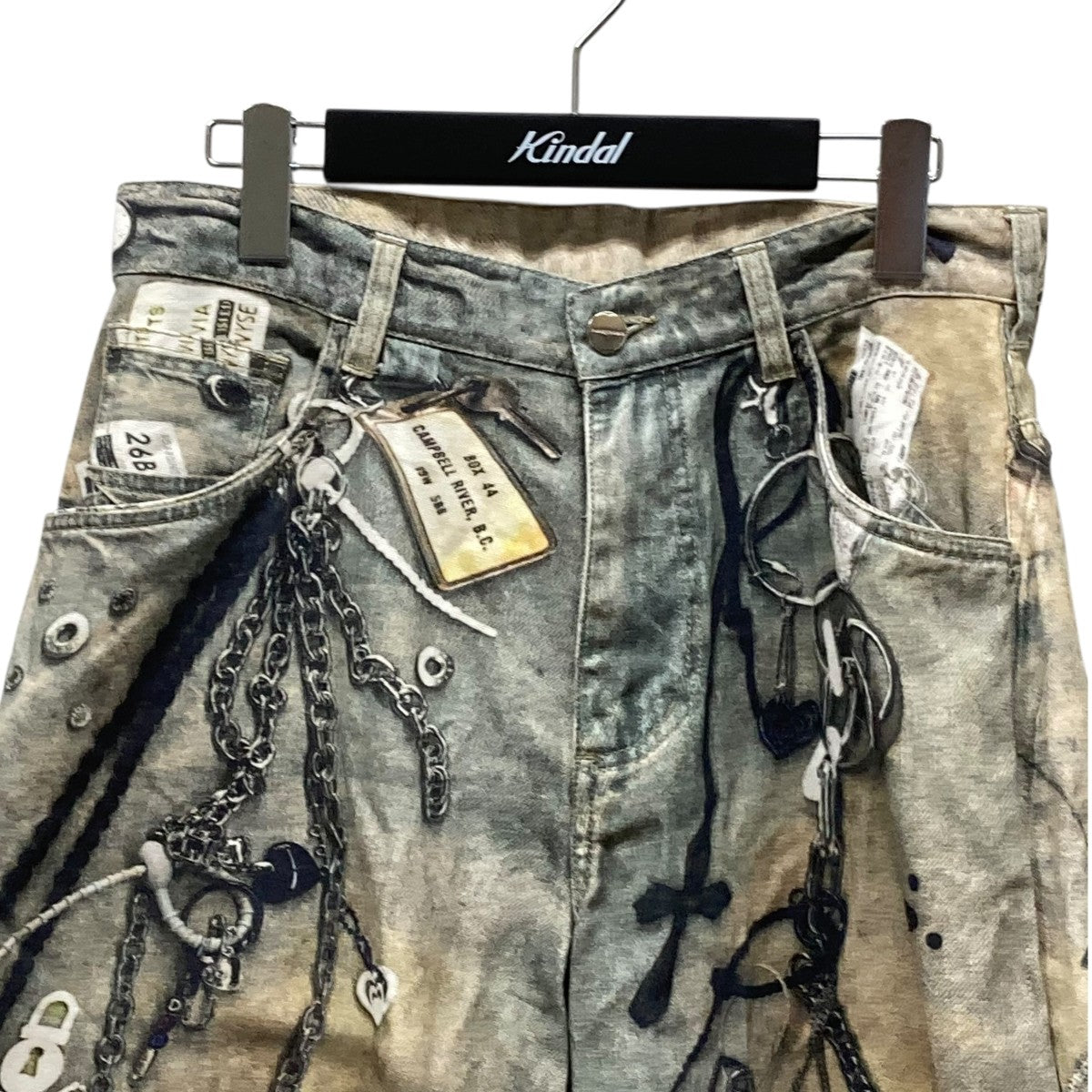 パンツ Theredthread S print denim 1 toys THEREDTHREAD / ザレッドスレッド】S print denim 1 toys