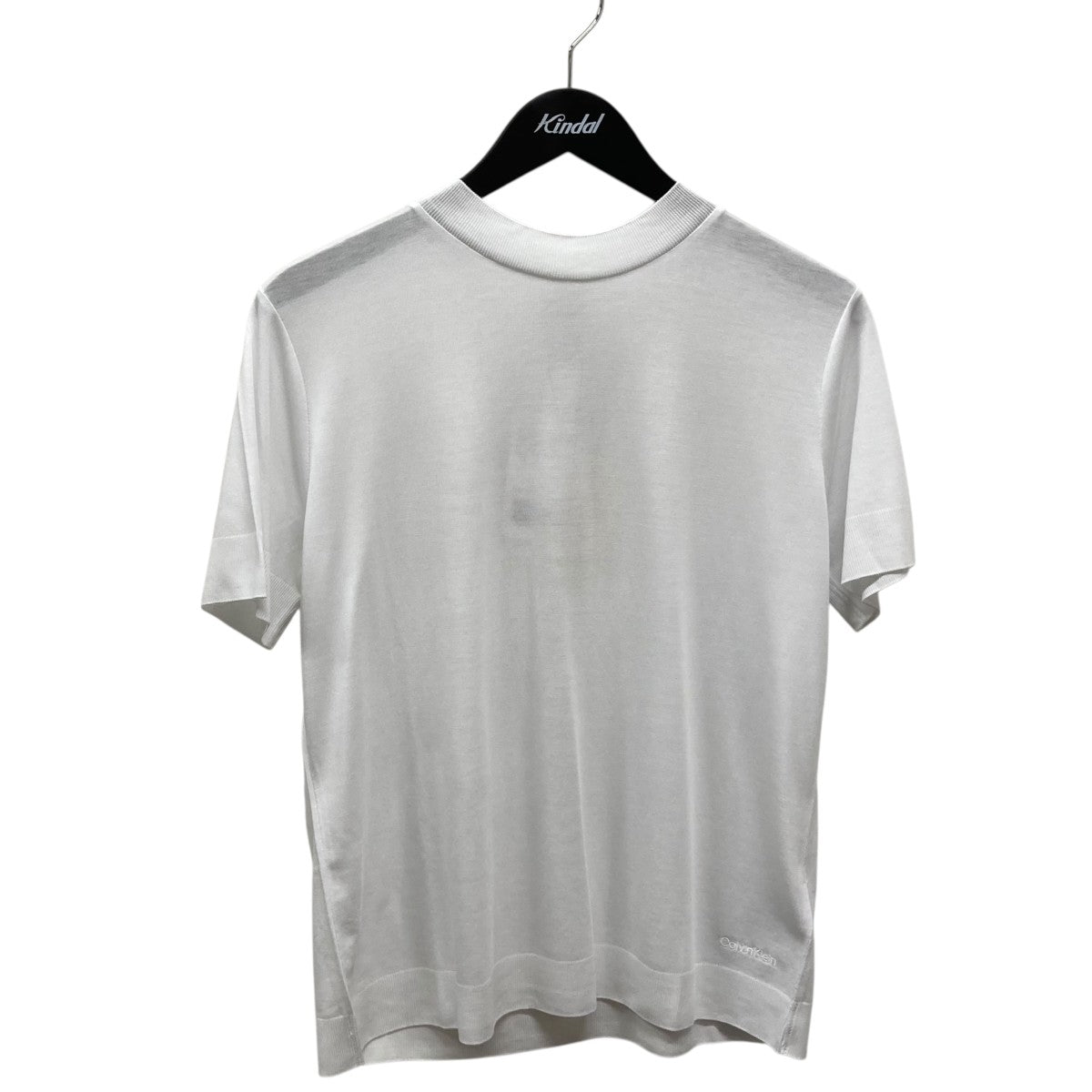 カルバンクライン   STANDARD パーカー　ロゴししゅうプルオーバーパーカ グレー サイズ：S Calvin Klein(カルバンクライン) STANDARD パーカー ロゴ