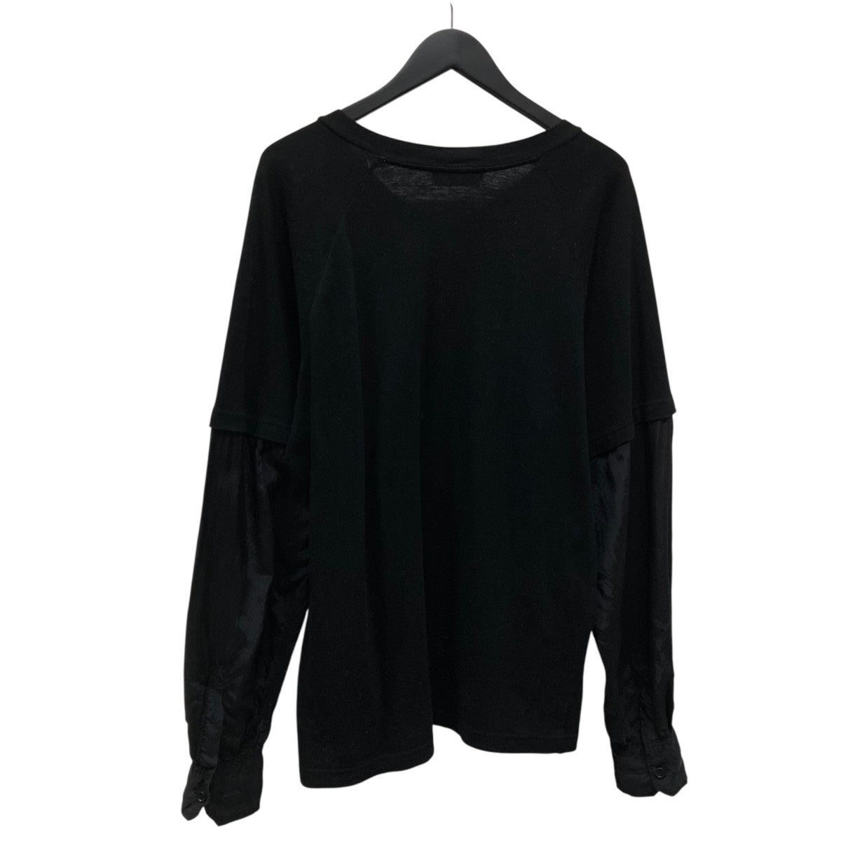 【美品】ワイルドサイド ヨウジヤマモト　ロンT 長袖シャツ メンズ　ブラック Tiger Long Sleeve T-shirt(FREE SIZE BLACK): YOHJI YAMAMOTO