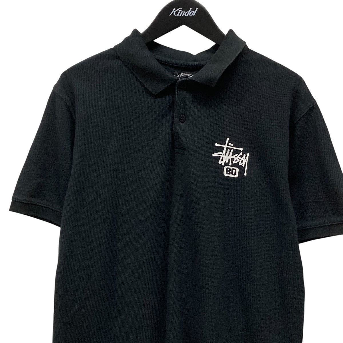 ステューシーポロシャツ　Sサイズ stussy(ステューシー) ポロシャツ94974 94974 ブラック サイズ L