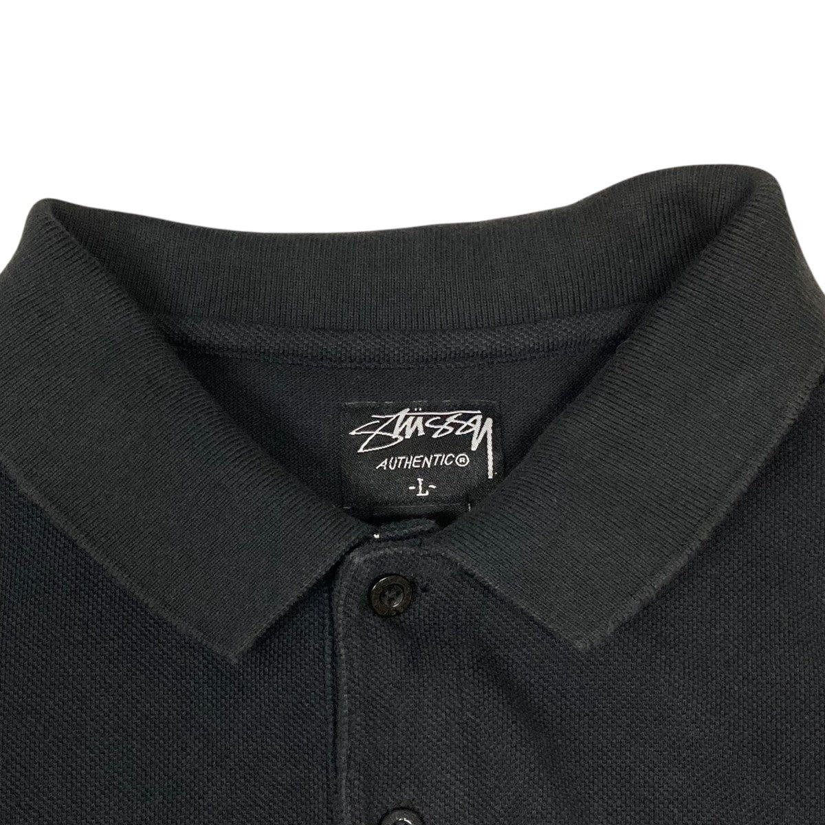 stussy(ステューシー) ポロシャツ94974 94974 ブラック サイズ L