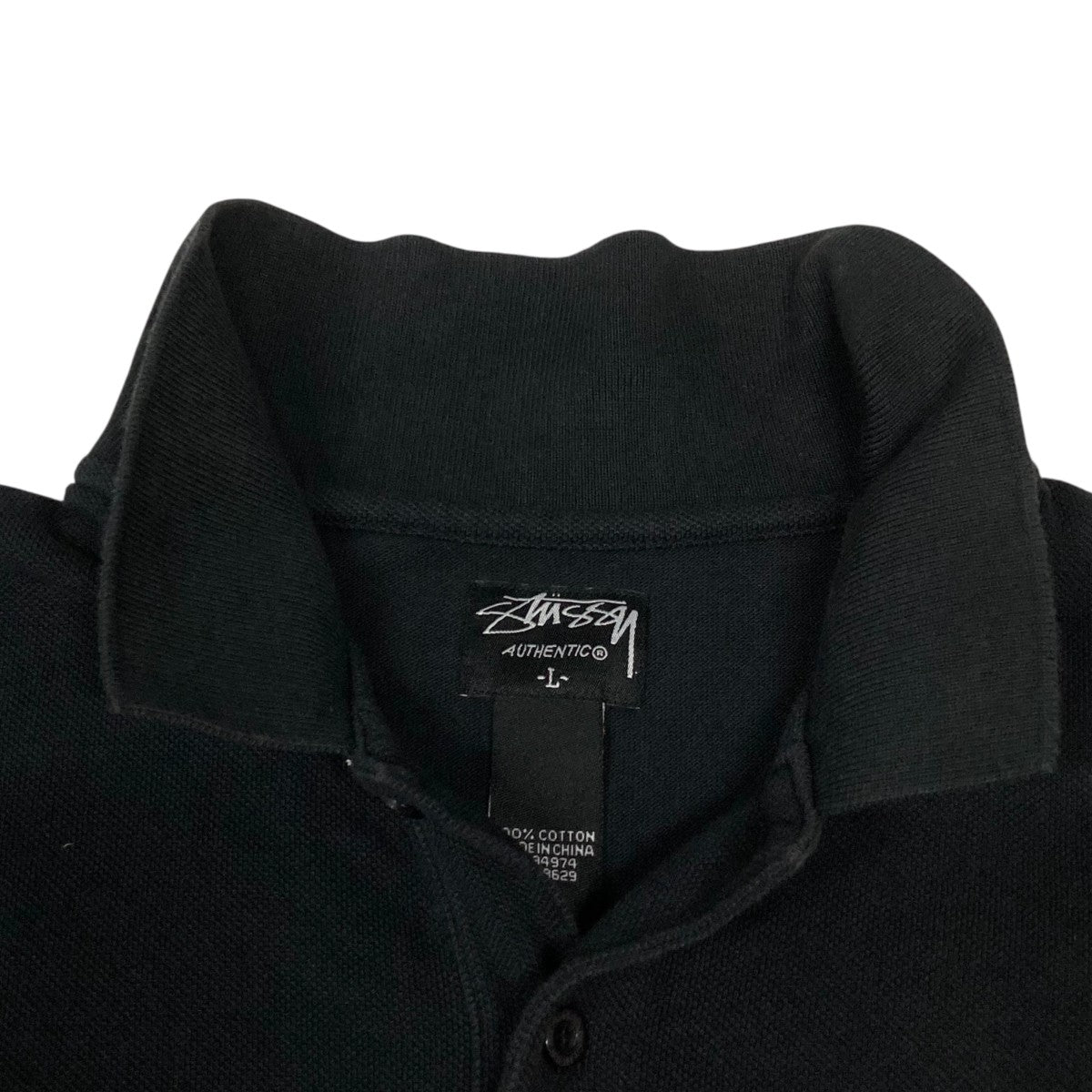 stussy(ステューシー) ポロシャツ94974 94974 ブラック サイズ L