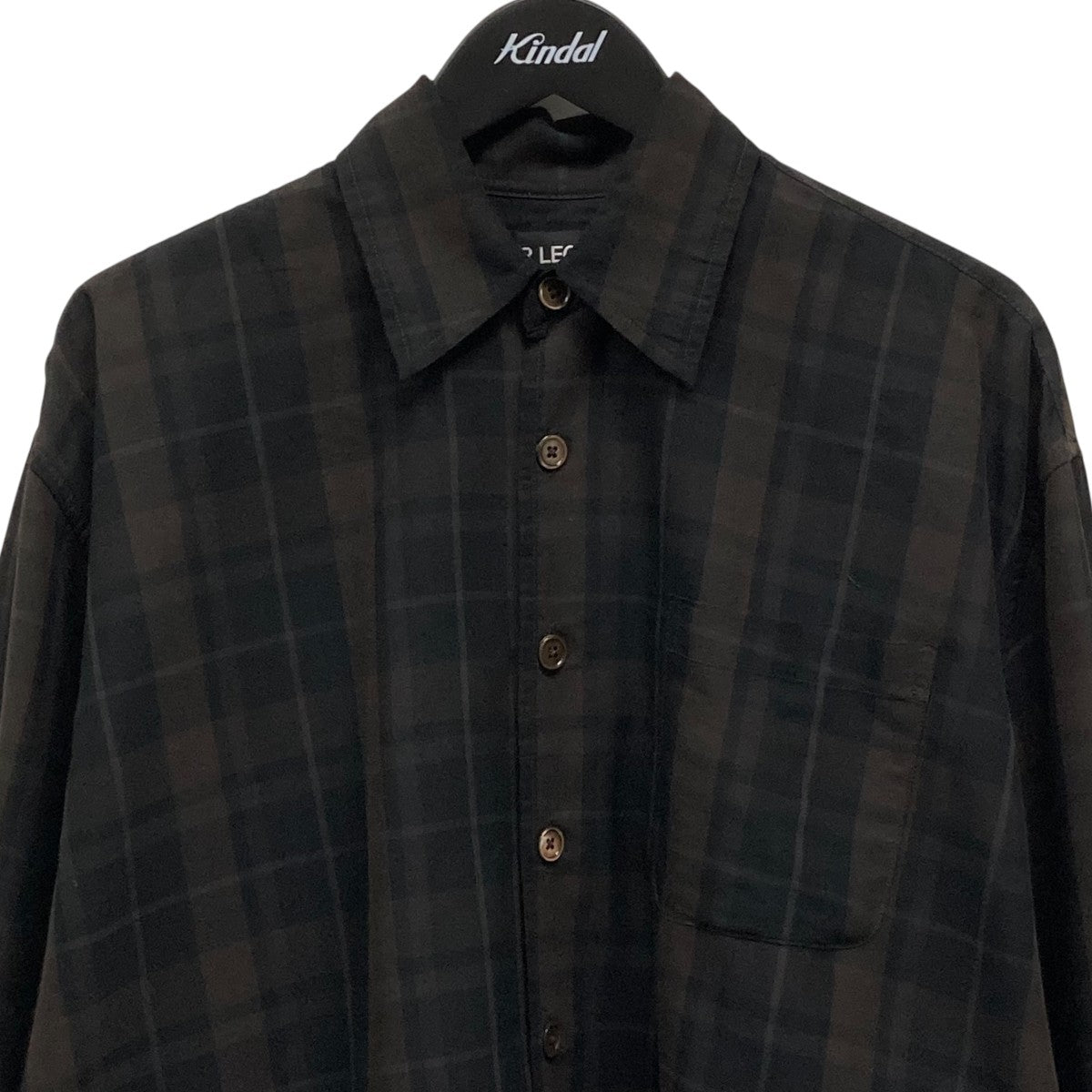 OUR LEGACY(アワーレガシー) 25SSBorrowed Shirt Black Sheer