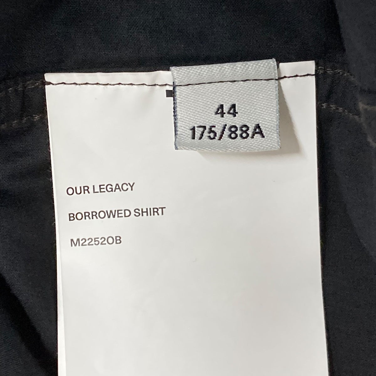 25SS ourlegacy mobjacket サイズ46 25SS ourlegacy mobjacket サイズ46