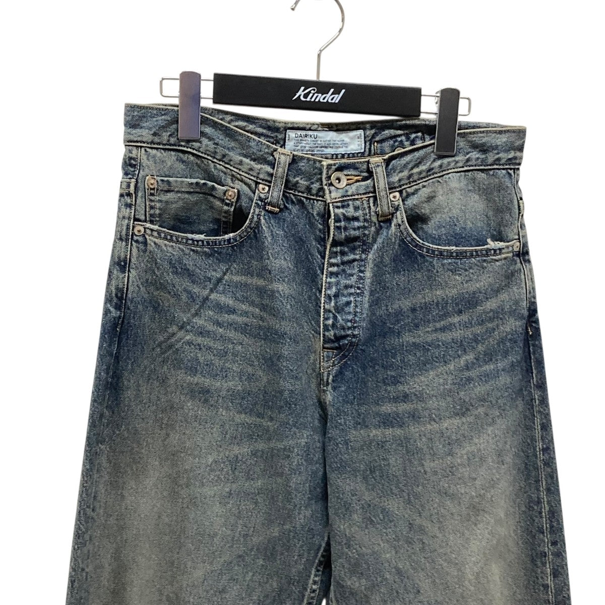 パンツ DAIRIKU 25ss STRAIGHT VINTAGE DENIM PANT パンツ DAIRIKU 25ss STRAIGHT VINTAGE DENIM PANT DAIRIKU