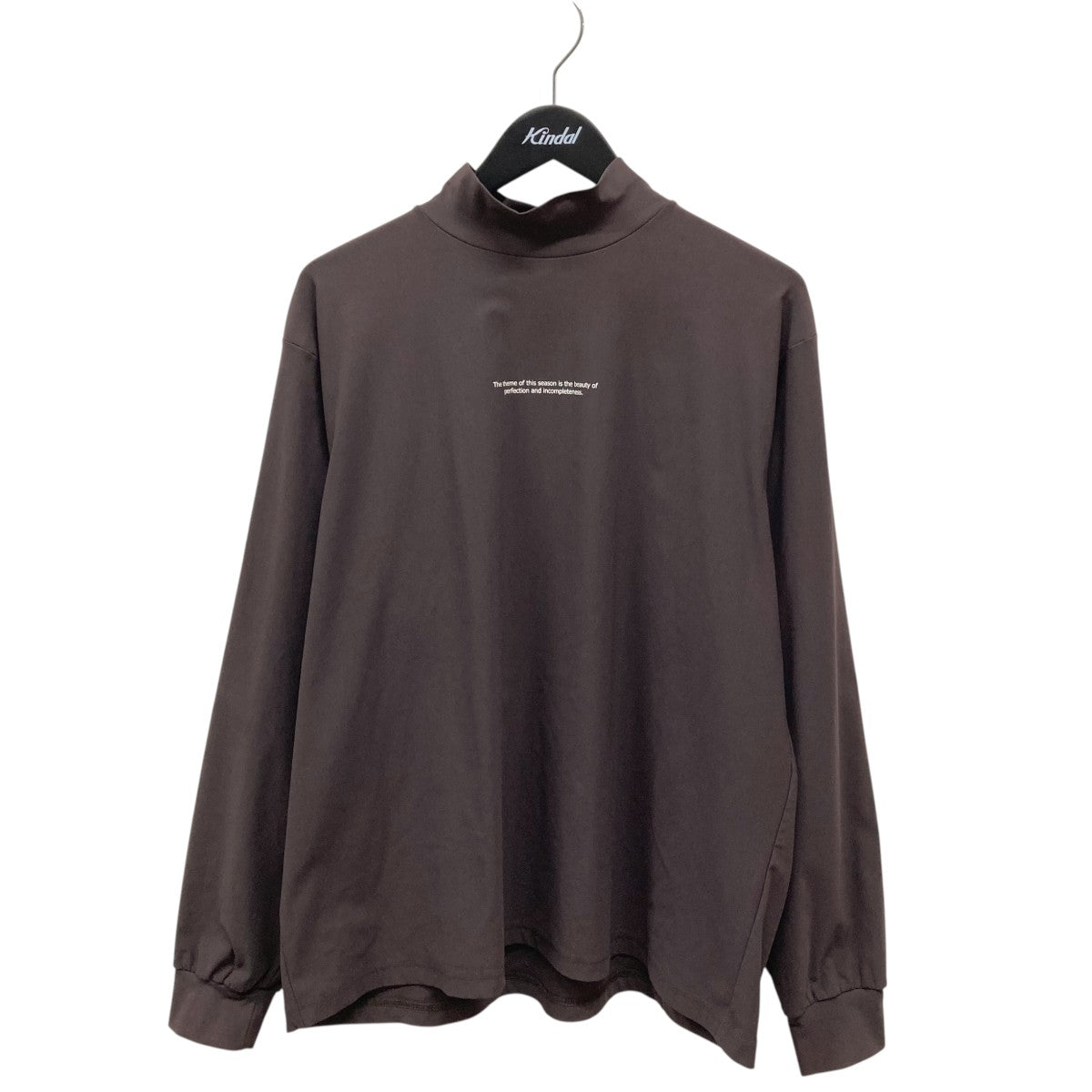 UNUSED - stein tシャツ ネイビー gnuhr(ヌー) Tubular Reflective Logo T-ShirtプリントTシャツ