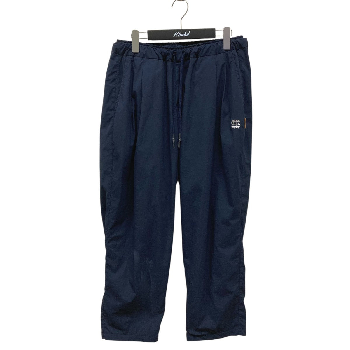 SEESEE(シーシー) ロゴナイロンパンツ ネイビー サイズ M