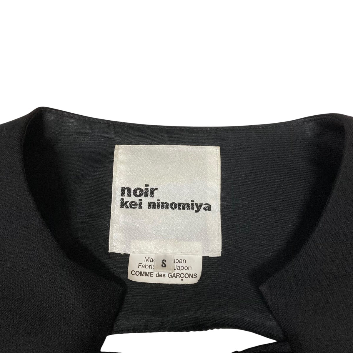 noir kei ninomiya(ノワールケイニノミヤ) ジャケット3Z-J002 3Z