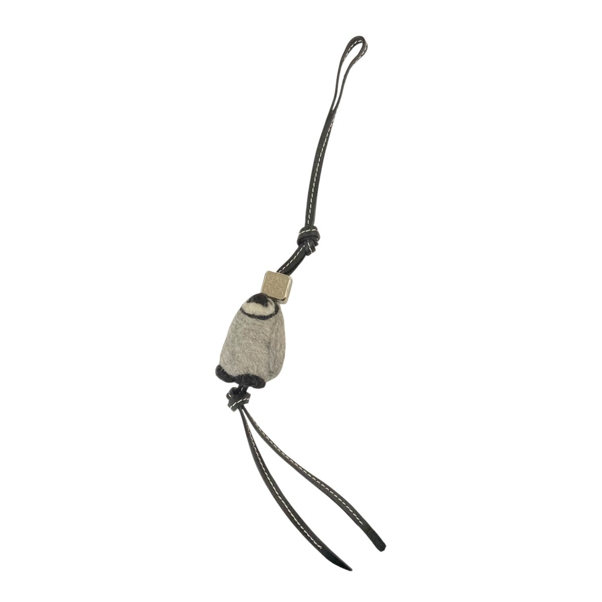 LOEWE(ロエベ) ベビーペンギンチャームキーホルダー グレー