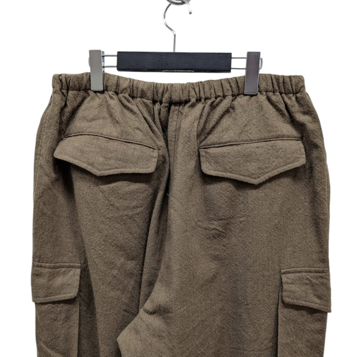 COMOLI(コモリ) KHAKI縮絨ウール 6PパンツイージーパンツY03-03023 Y03