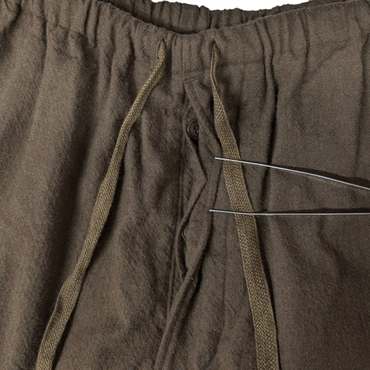 COMOLI / コモリ | KHAKI縮絨ウール 6Pパンツ - Khaki | 通販 - 正規