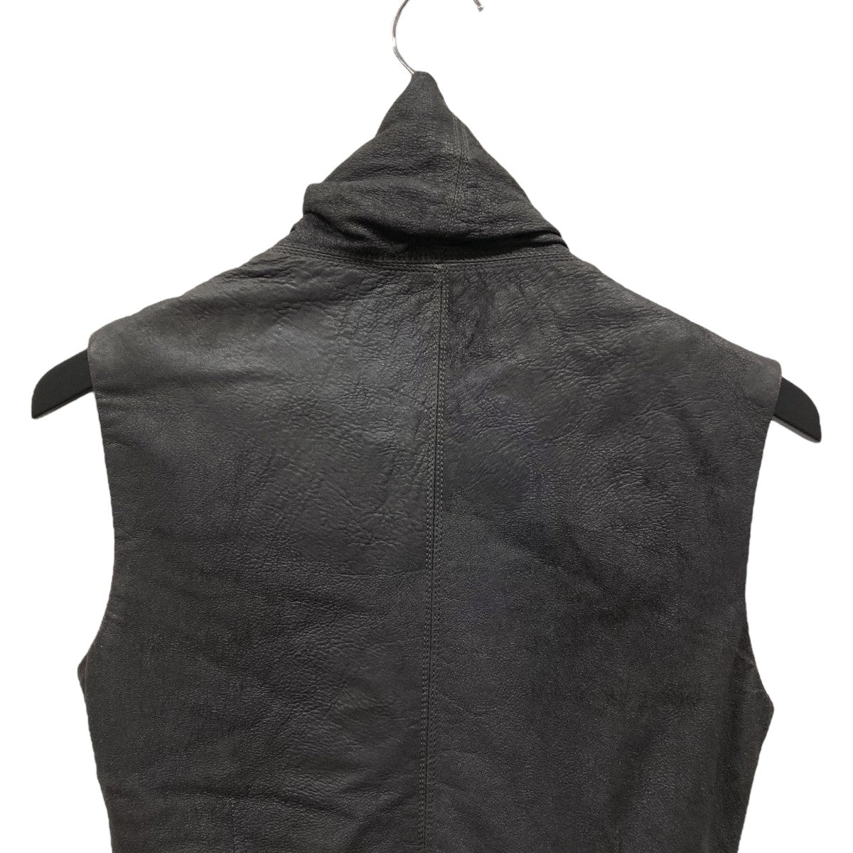 RICK OWENS(リックオウエンス) Leather Biker Vestレザーベスト
