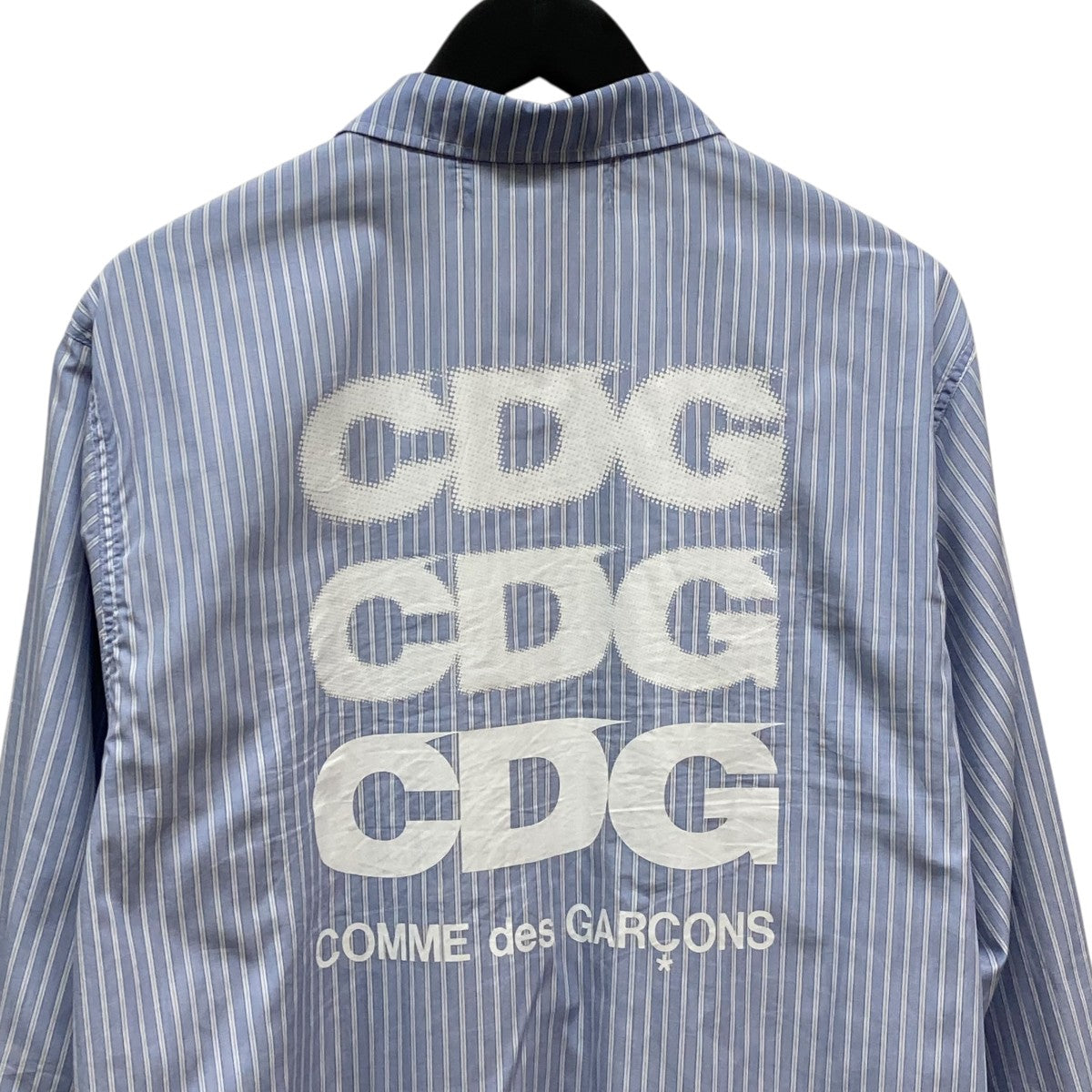 CDG(シーディージー) ストライプシャツSZ-J016 SZ-J016 ブルー