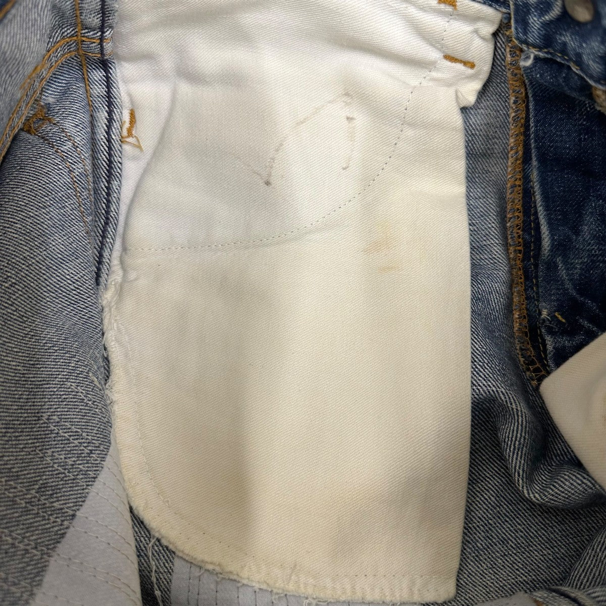 LEVI’S 606 オレンジタブ BIG E ボタン裏4デニムパンツ 古着・中古-10枚目のアイテム画像