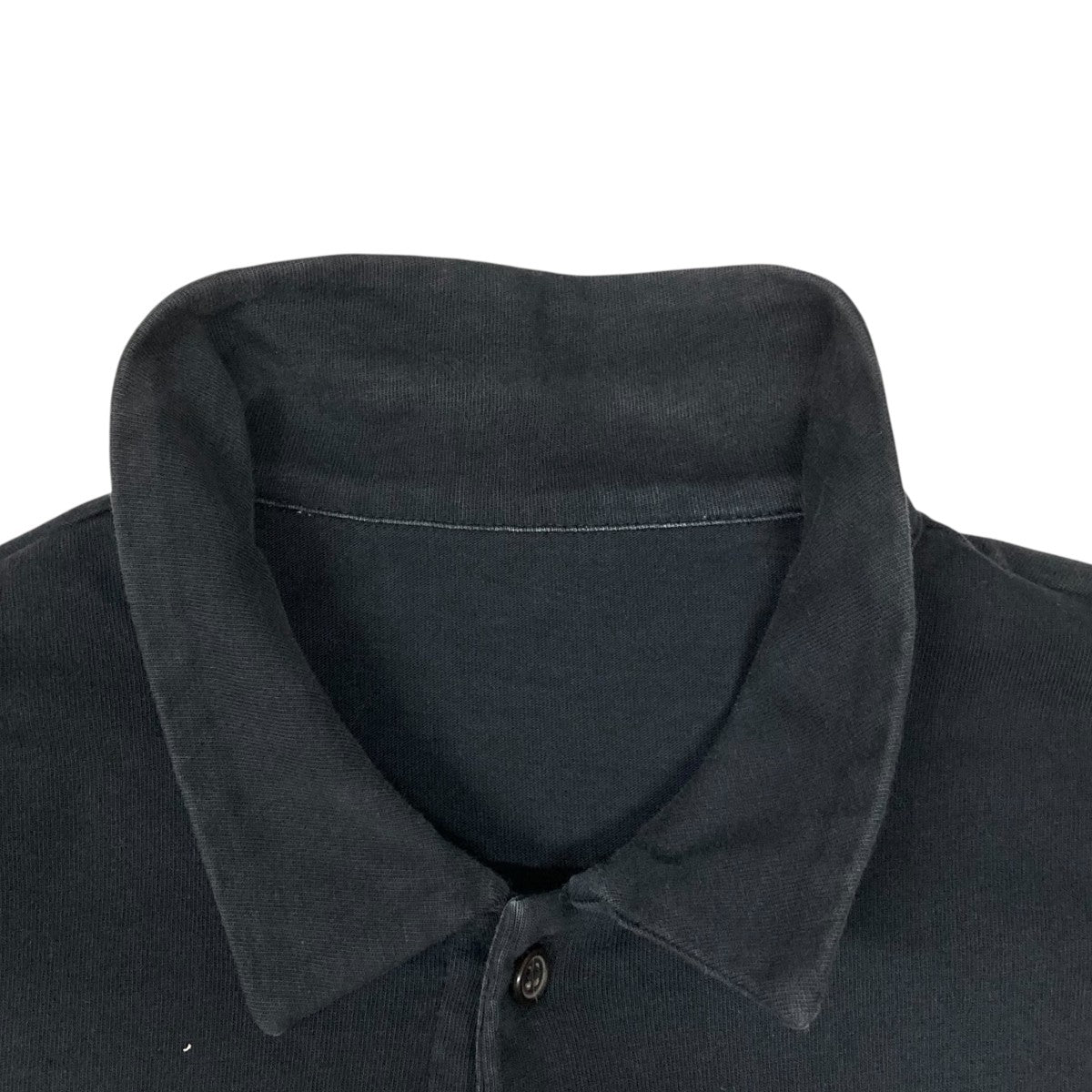 CASEY CASEY（ケイシーケイシー）　ポロシャツ（S1202）黒　Sサイズ CASEY CASEY(ケイシーケイシー) EQUERRE POLO SHIRTSポロシャツ