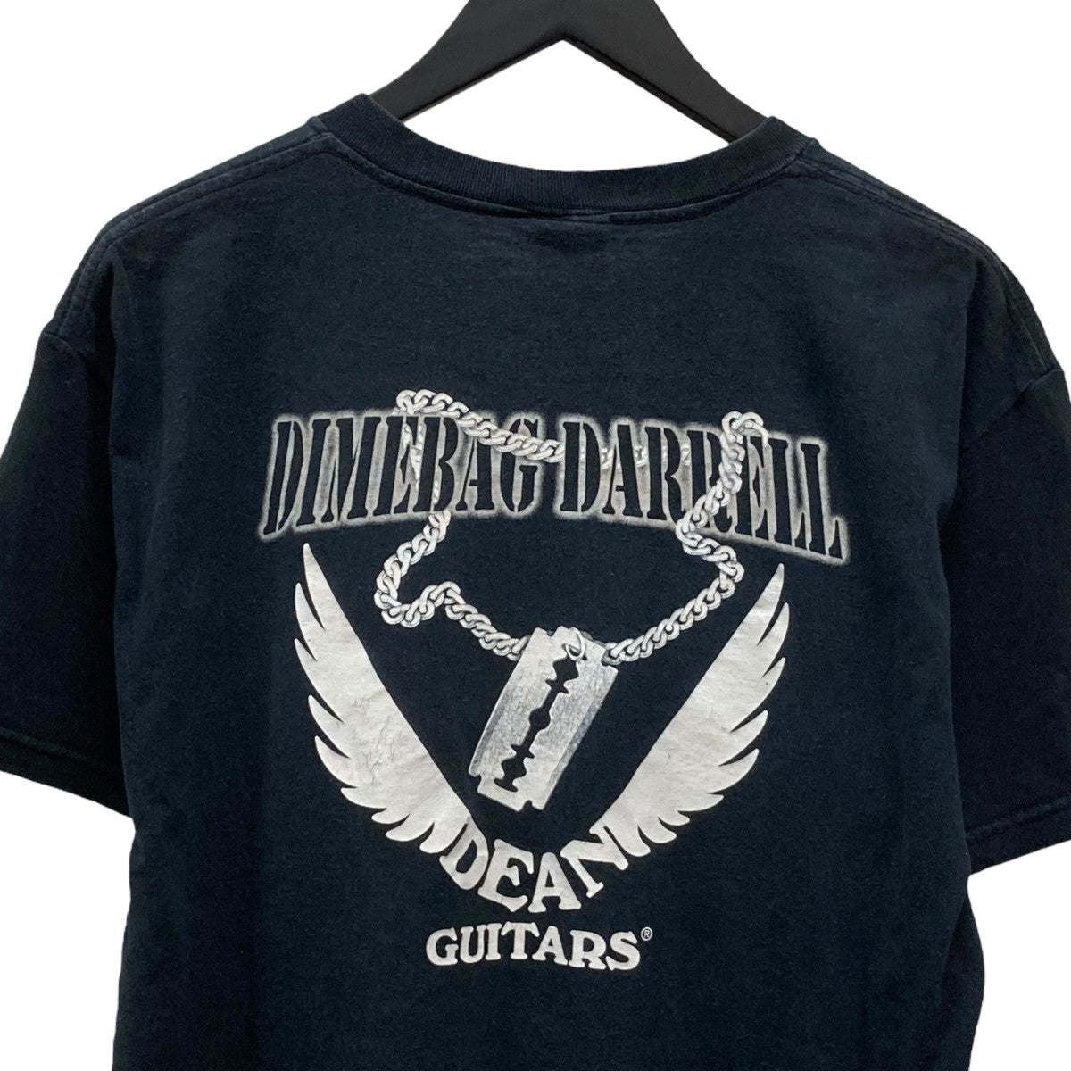 フルーツオブザルーム FRUIT OF THE LOOM DIMEBAG DARRELL 半袖カットソー ブラック サイズ：L FRUIT OF THE LOOM(フルーツオブザルーム) DIMEBAG DARRELL半袖