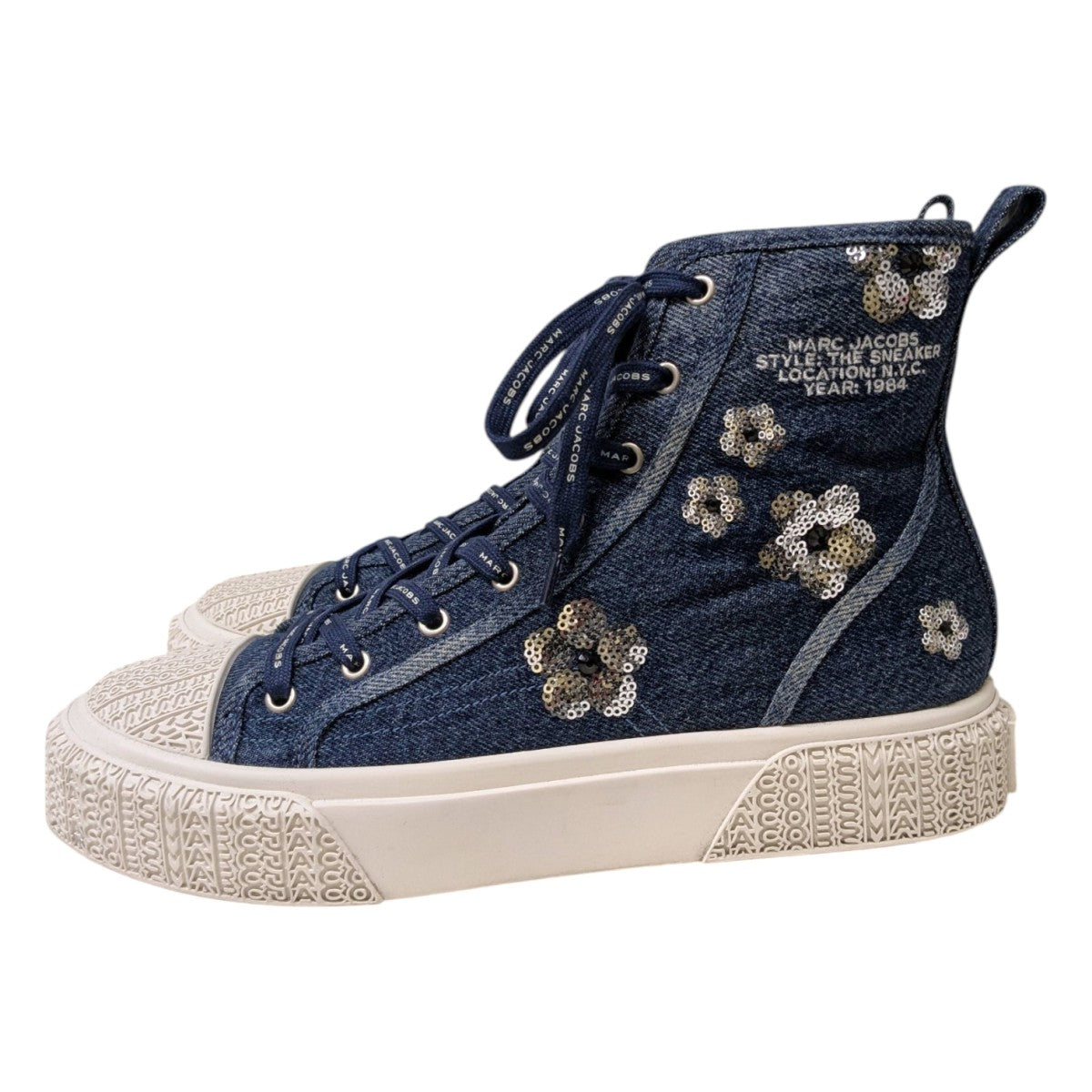 【関税込み】Marc Jacobs ハイカットスニーカー ハイカットスニーカー MARC JACOBS(マークジェイコブス