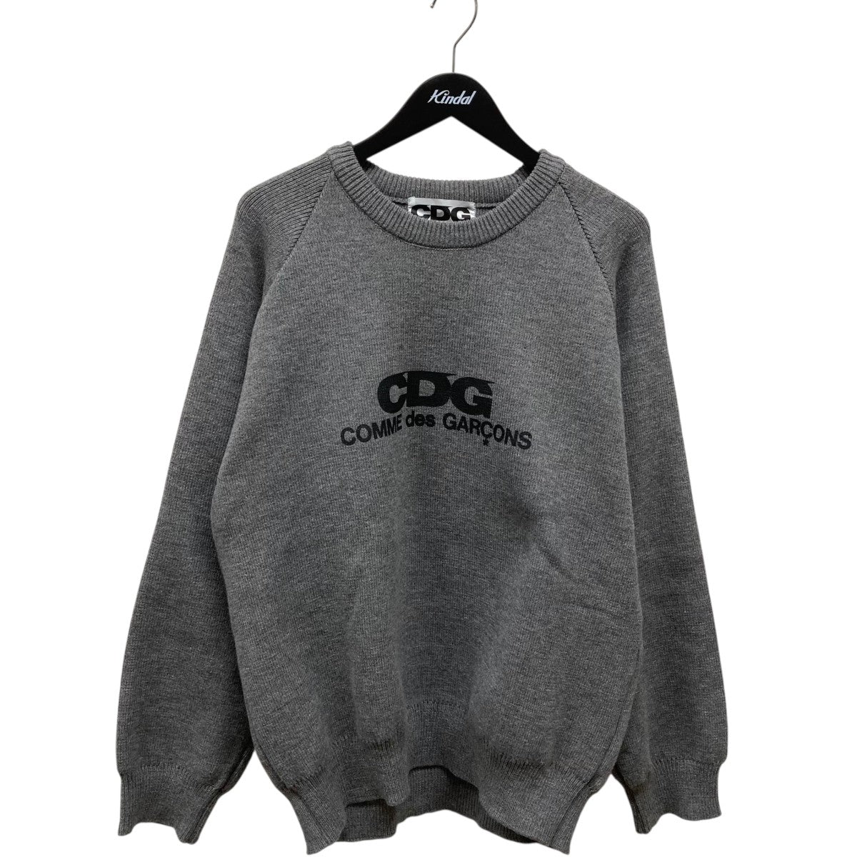 CDG グレーニット コムデギャルソン シャツ フォーエバー ニット・セーター グレー