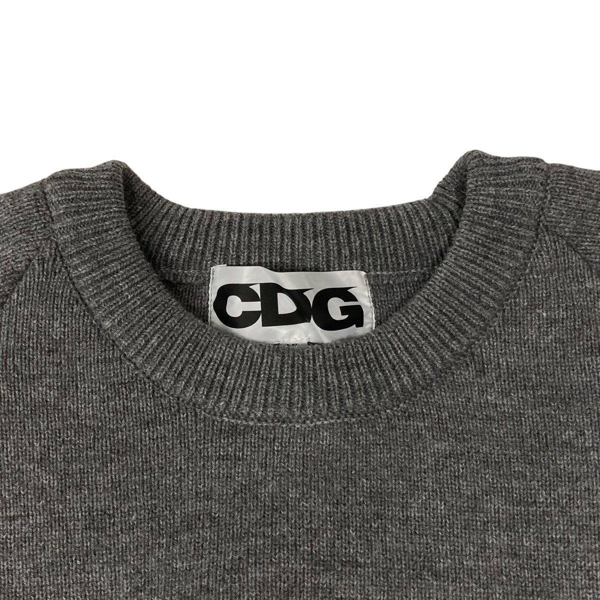 CDG(シーディージー) クルーネックニットSZ-N009 SZ-N009 グレー