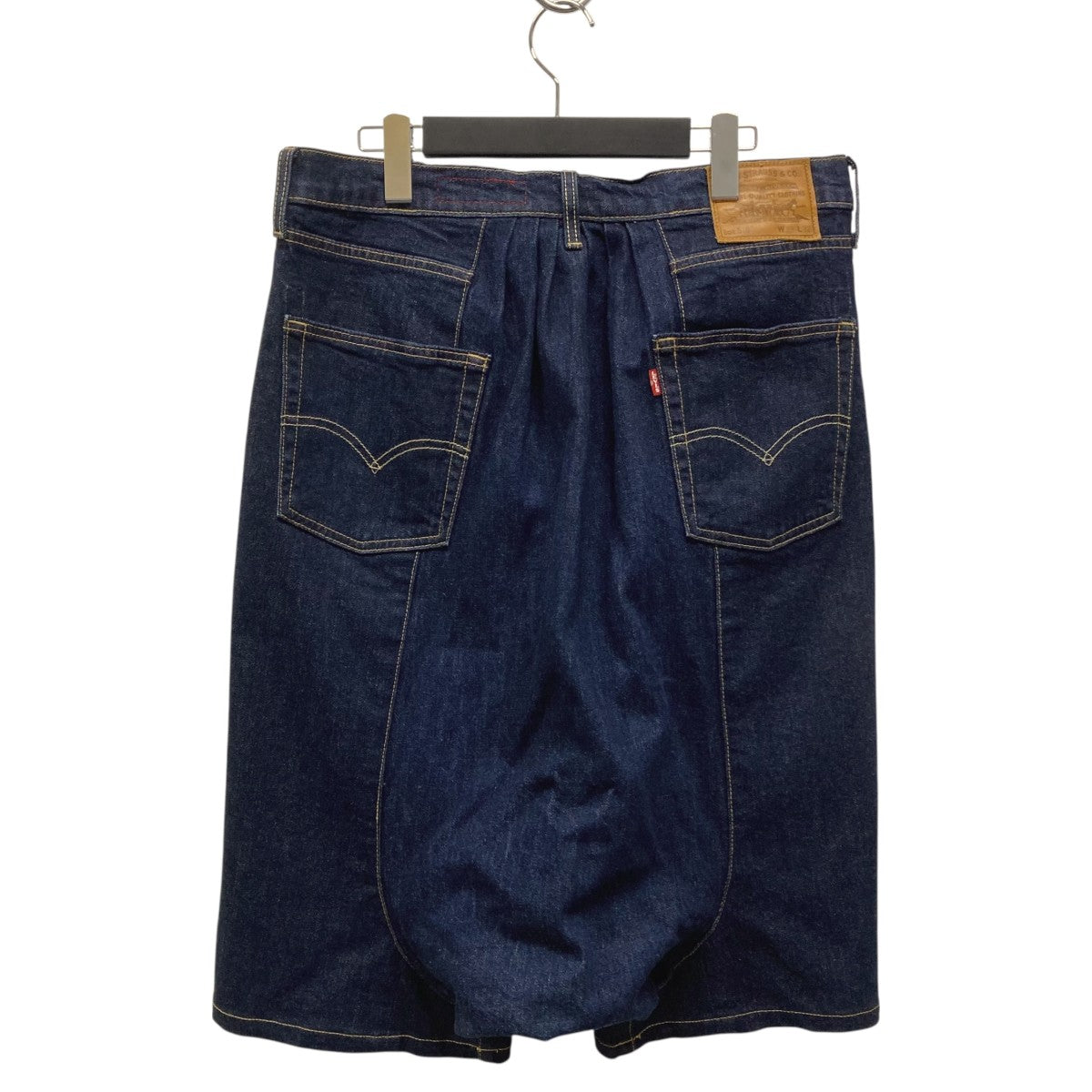 JUNYA WATANABE MAN ベルトデニムハーフパンツ 藍/PW572 JUNYA WATANABE MAN ベルトデニムハーフパンツ 藍/PW572 - パンツ