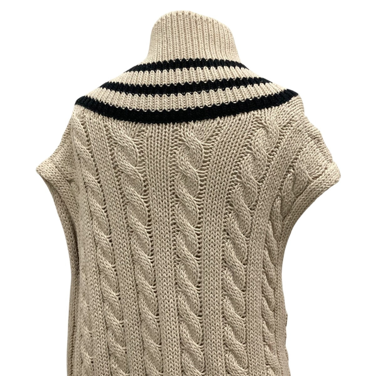 Maison Margiela レディース　ニットワンピース maison margielaダークグリーンニットワンピース