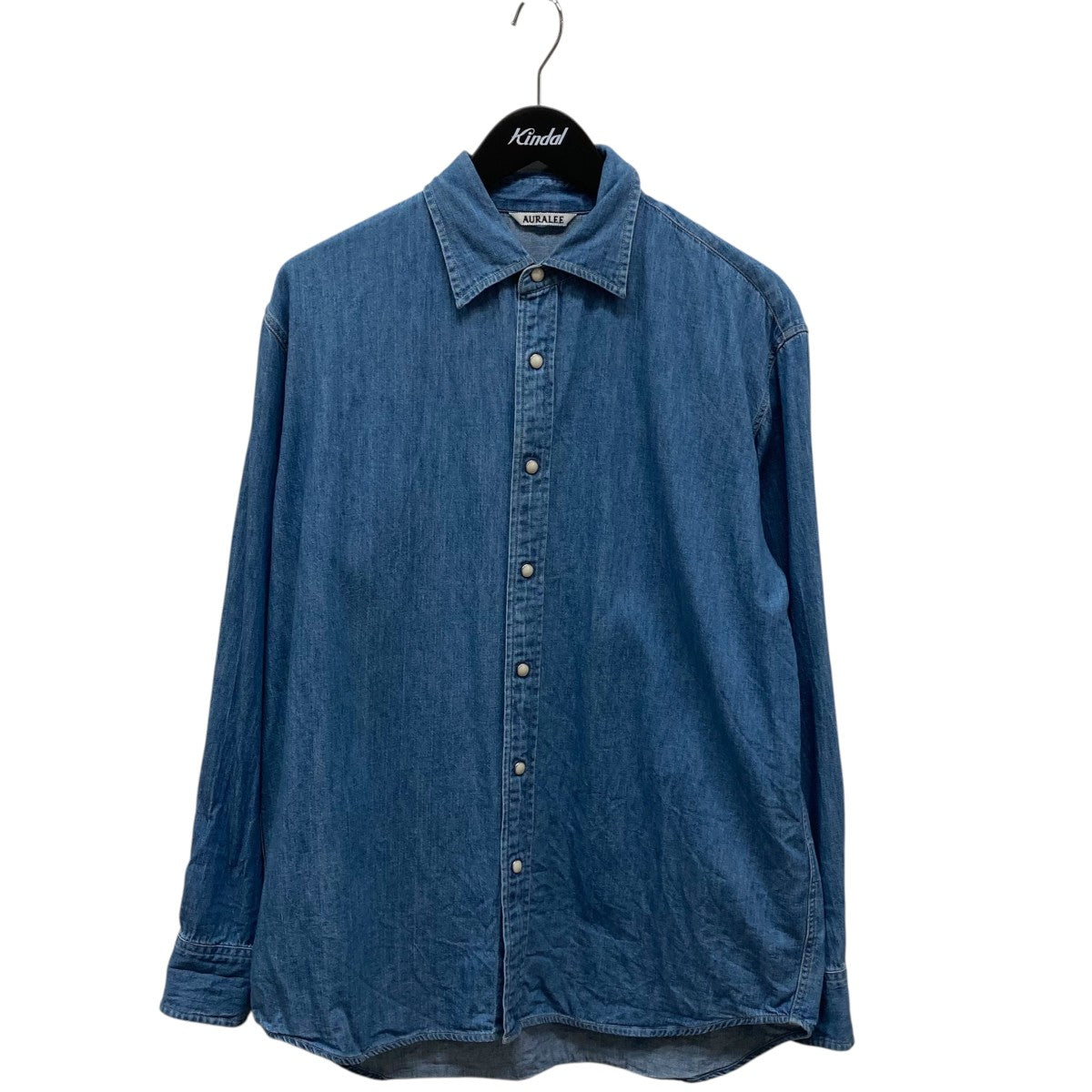 【美品】24SSAURALEE セルビッジスーパーライトデニムシャツ4オーラリー AURALEE -Selvedge Super Light Denim Shirt- | twelve blog