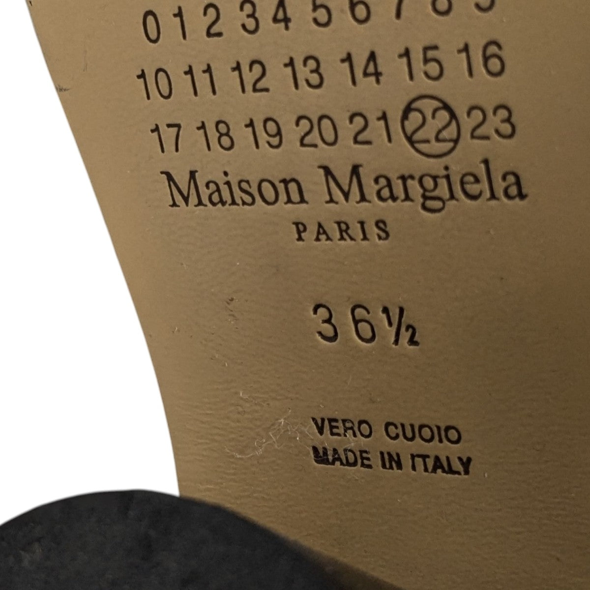 マルジェラロングレザーブーツサイズ37 OLD&VINTAGE] Martin Margiela ロングブーツ – dim at noon