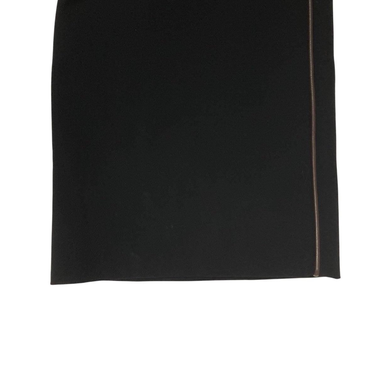 ドルチェアンドガッバーナ★スラックス★高級ウールシルク生地★イタリア製★ブラック 美品]レア DOLCE & GABBANA ブラック スラックス 44 ウール