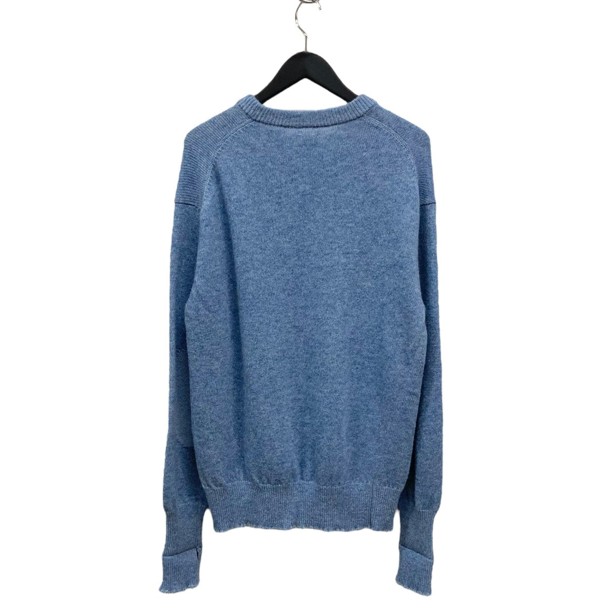 強撚Shetland 裏カシミヤ ひょっとこP/O Sweater MAATEE＆SONS(マーティーアンドサンズ) 強撚SHETLAND裏カシミヤ