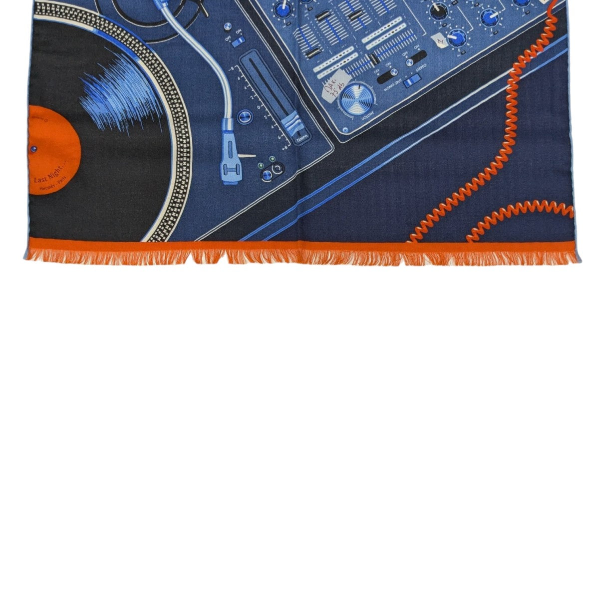 HERMES(エルメス) 22SS レクタングル ラストナイト スカーフ 693285T