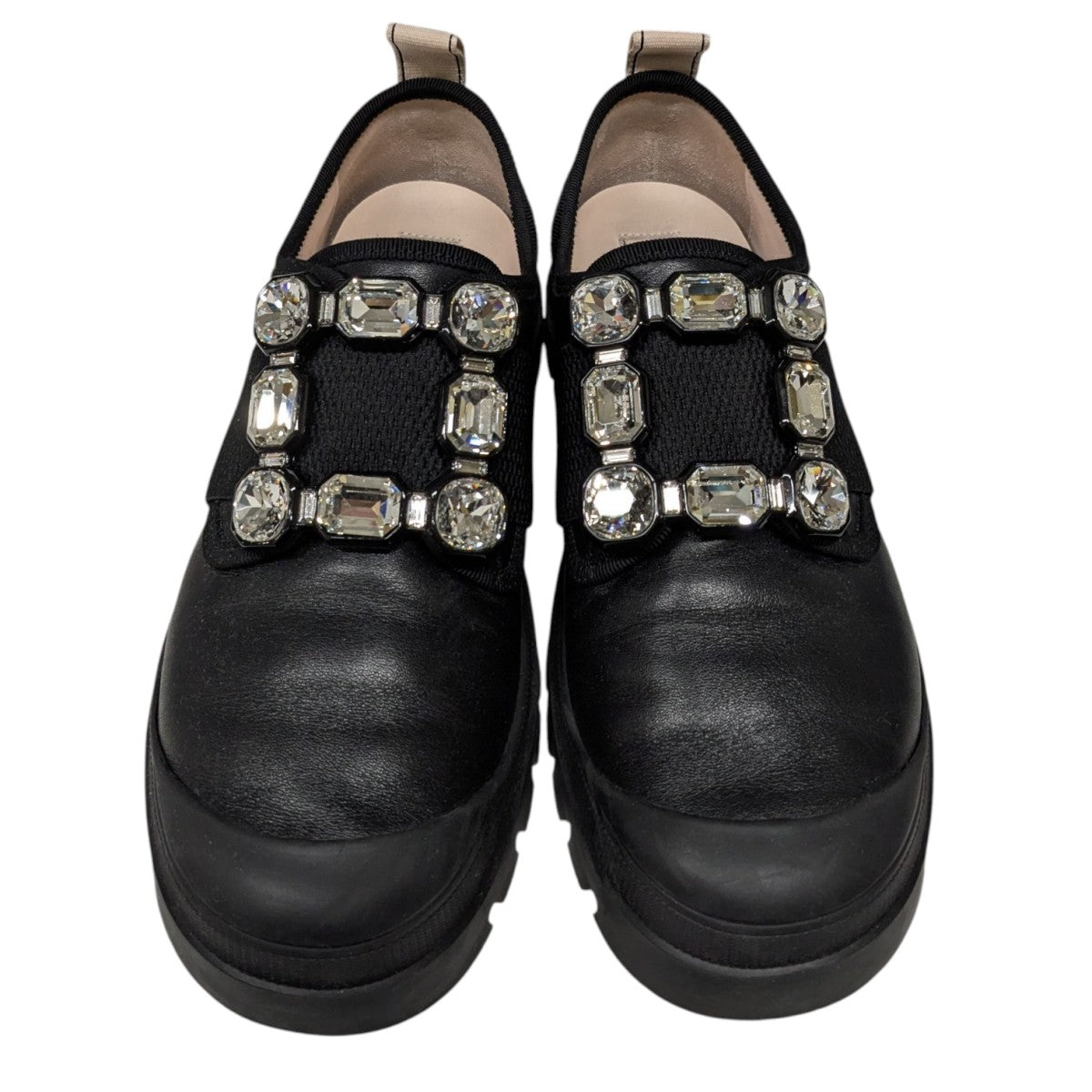 【超美品】ROGER VIVIER ベル ストーン バックル スエード パンプス RVW00639540HR0S812-02.jpg