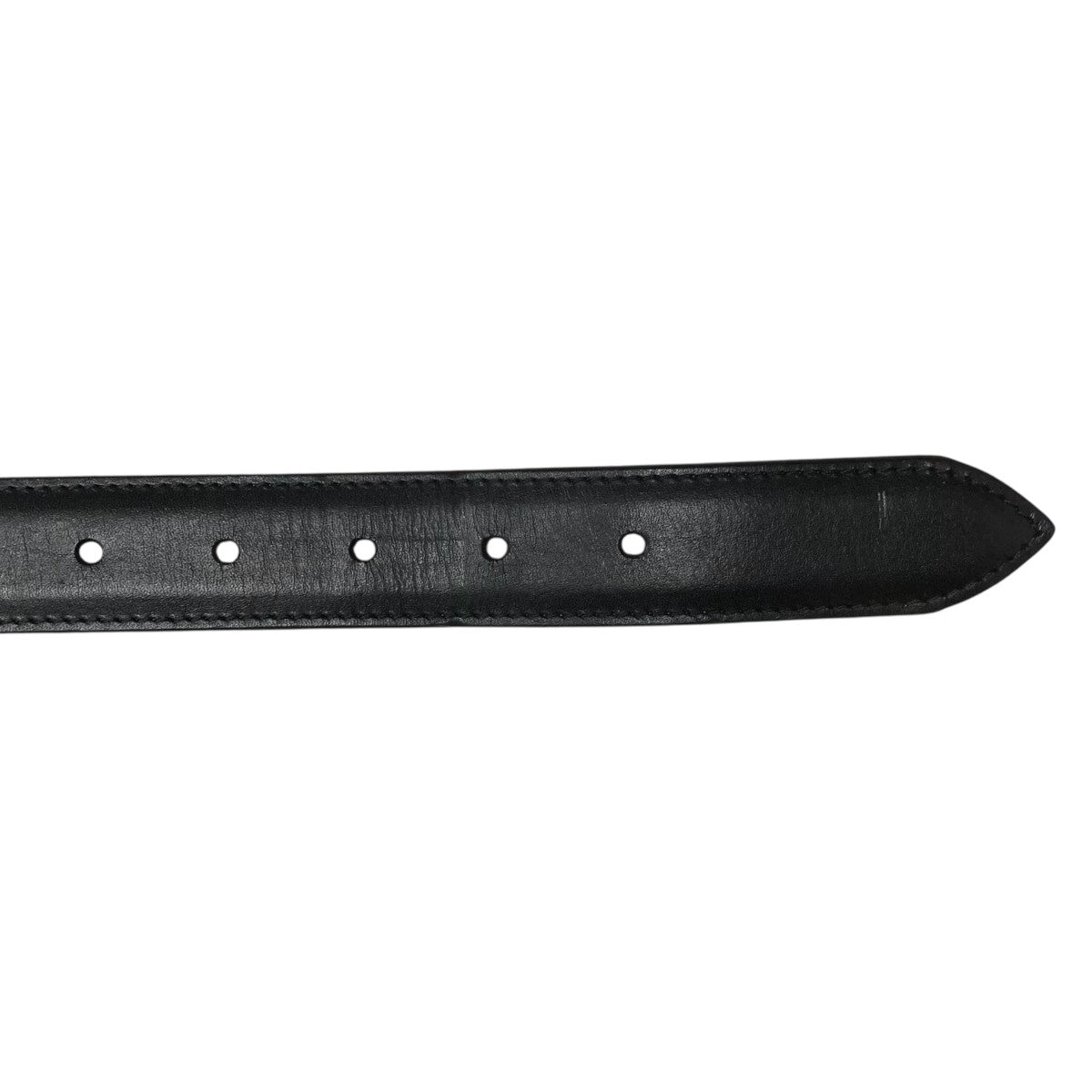 Whitehouse Cox ブラックレザーベルト85/34 Whitehouse Cox(ホワイトハウスコックス) レザーベルト ブラック