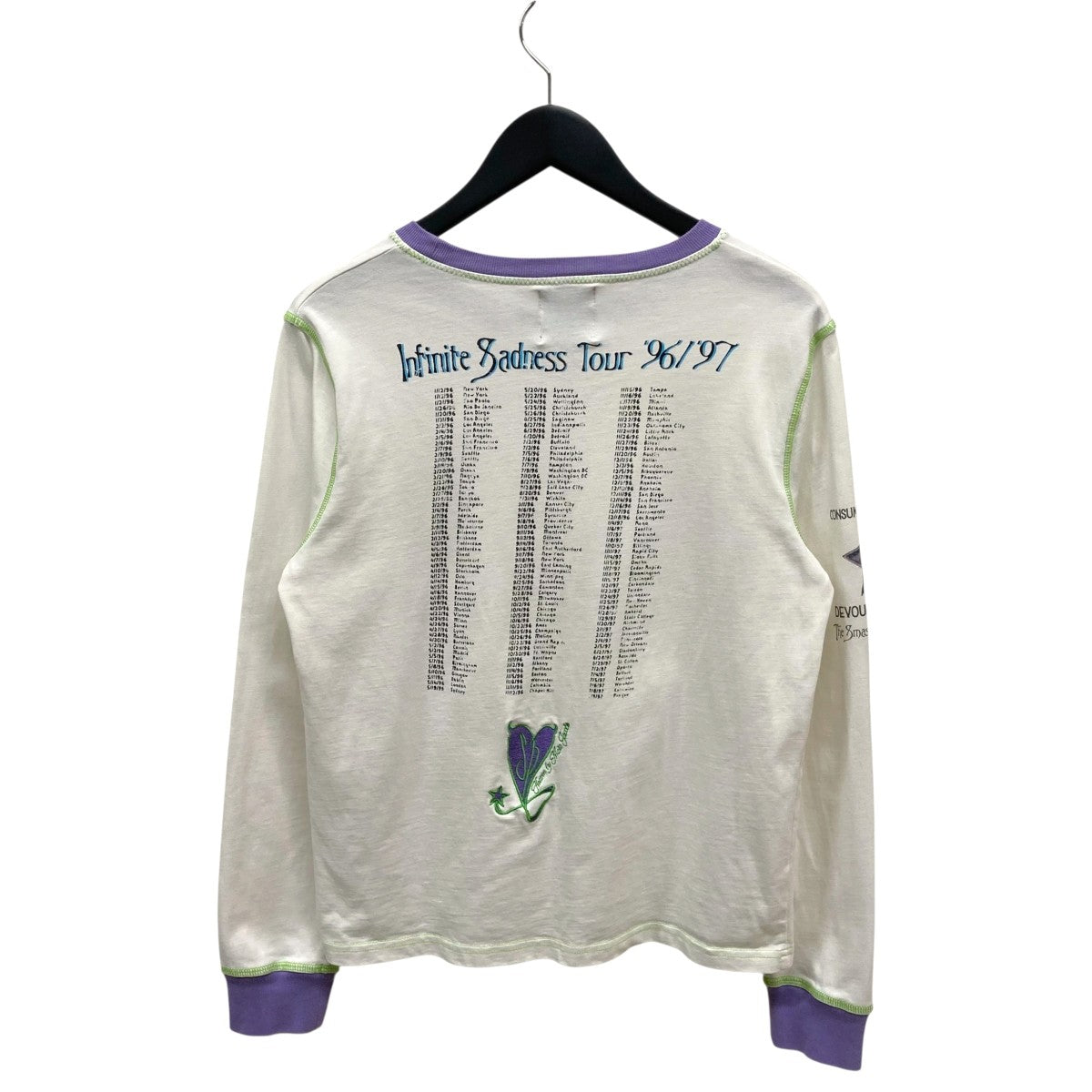 【値下げ】heaven by Marc Jacobs カットアウト長袖Tシャツ Heaven by marc Jacobs Eye Slit