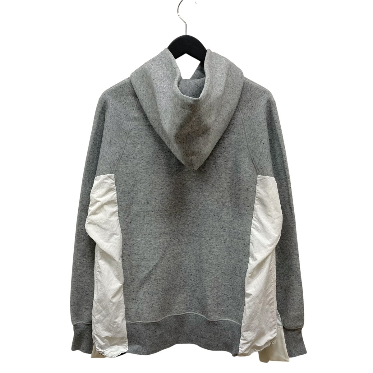 NIKE×sacai パーカーCZ4695-063 CZ4695-063 グレー×ホワイト